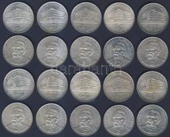 1993-94. 200Ft Ag "Deák" + "MNB" (20x) T:vegyes