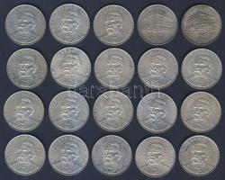 1993-94. 200Ft Ag "Deák" + "MNB" (20x) T:vegyes