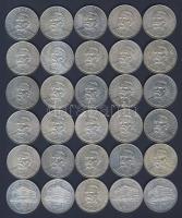 1992-94. 200Ft Ag "Deák" + "MNB" (30x) T:vegyes