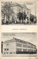 Naszvad Town hall and Catholic girls school So.Stpl