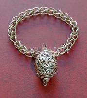 Ezüst (Ag) női karlánc 17,4 gr