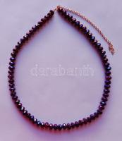 Swarovski nyaklánc ezüst (Ag) szerelékkel