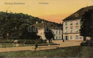 Rogaska Slatina (Rohitsch-Sauerbrunn) Triestiner peak with pharmacy