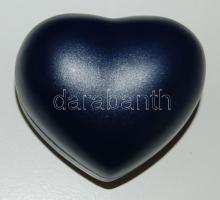 14K Arany (Au) gyűrű nefrit kővel szív alakú dobozban 14,5 gr