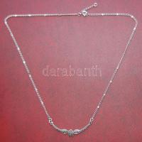Ezüst (Ag) art deco colier markazittal 6,2 gr