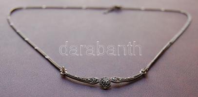 Ezüst (Ag) art deco colier markazittal 6,2 gr
