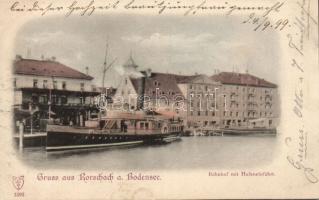 Rorschach am Bodensee (Lake Constance) railway and ship station (Rb)