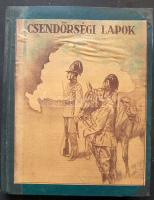 1934 Csendőrségi lapok teljes évfolyama bekötve