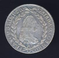 Ausztria 1765B L-SK-PD(1776) 20Kr Ag I.Ferenc posthumus kiadás T:2/2-