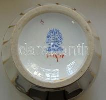 Herendi jelzéssel ellátott kézzel festett Apponyi-mintás porcelán váza / Herend handpainted chinawar...