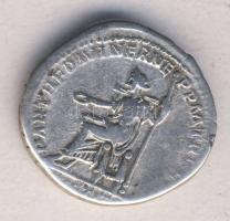 Római Császárság HADRIANUS 117-138. "PARTH F DIVI NER NEP P M TR P COS / IVSTITIA" Denar Ag T:3+