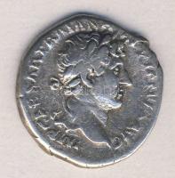 Római Császárság HADRIANUS 117-138. "P M TR P COS III / LIBERAL AVG III / Pódiumon ülő Hadrianu...