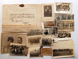 cca 1900-1940 16 db érdekes katonai témájú fotó / 16 interesting vintage military photos