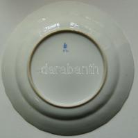 Herend jelzésű Viktória mintás tányér / Herend signed plate d: 26 cm