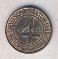 Német Birodalom/Weimari Köztársaság 1932A 4Pf T:3