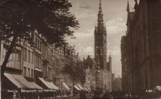 Gdansk Town hall and Langgasse