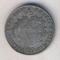 1847B 20Kr Ag I.Ferdinánd T:3 ü.