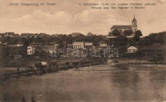 Hordna (Grodno) bridge over the river Neman (Rb)