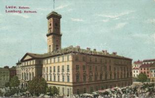 Lviv, Lwów, Lemberg; Rathaus / town hall, market place