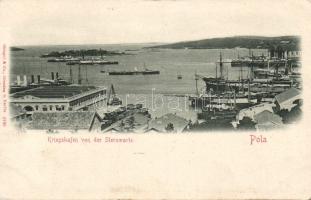 Pola warship station