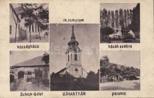 Újhartyán a Schick Mátyás vegyeskereskedésével (EB)