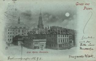 1898 Poznan main square  (EK)