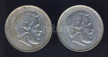 1947 5Ft Ag "Kossuth" (2x) T:3 ph