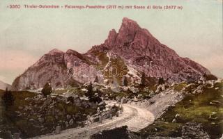 Dolomites; Falzarego, Sasso di Stria