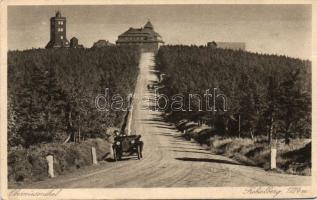 Fichtelberg with automobile (EB)