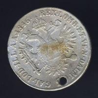 Ausztria 1846E 20Kr Ag T:3 ly.