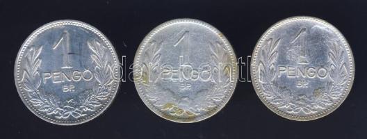 1926. 1P Ag (2x), 1938. 1P Ag T:1-,3