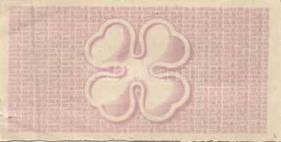 1950 Lottó Nemzeti Vállalat osztálysorsjáték 3 db sorsjegy 1., 2., 3., osztály