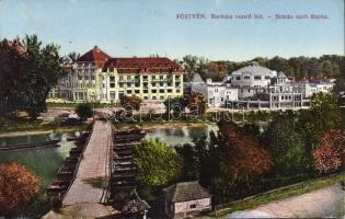 Pöstyén bridge to Banka