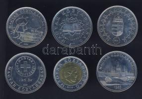 2002. 100Ft + 2004-2007. 50Ft (5x) klf motívumokkal T:1,2