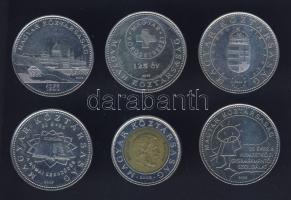 2002. 100Ft + 2004-2007. 50Ft (5x) klf motívumokkal T:1,2
