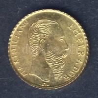 1865."Maximilian" Mexikói Pezó fantázia Au 0,45g