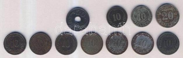 1926-42. 10f (9x) + 1926. 20f + 1943. 20f T:2,3