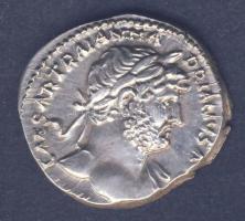 Római Császárság HADRIANUS 117-138. "P M TR P COS III / Álló Aequitas" Denar Ag T:2+/2