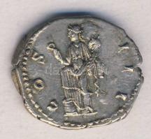 Római Császárság HADRIANUS 117-138. "COS III / Álló Abundantia" Denar Ag T:2+