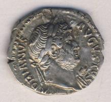 Római Császárság HADRIANUS 117-138. "COS III / Álló Abundantia" Denar Ag T:2+