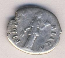 Római Császárság HADRIANUS 117-138. "FIDES PVBLICA" Denar Ag T:2/3