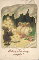 Christmas Dwarf litho s: Pauli Ebner