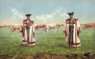Hungarian ox herdsmen, Hortobágy
