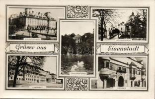 Kismarton (Eisenstadt) with Restaurant Bierdebot and the Esterházy castle