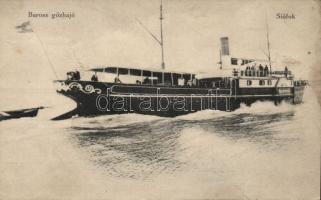 Siófok Baross Gőzhajó (fa)