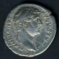 Római Császárság HADRIANUS 117-138. "ROMA FELIX COS III P P" Denar Ag T:2- R!