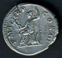 Római Császárság HADRIANUS 117-138. "P M TR P COS III / Ülő Libertas" Denar Ag T:2/2- R!