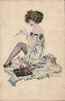 Glamour artist signed