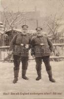 German humour, military propaganda s: V: Cotta (Rb)