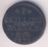 Dánia 1771. 1sk T:3 ph.